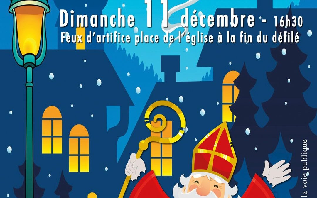 Information circulation pour le défilé de la Saint Nicolas