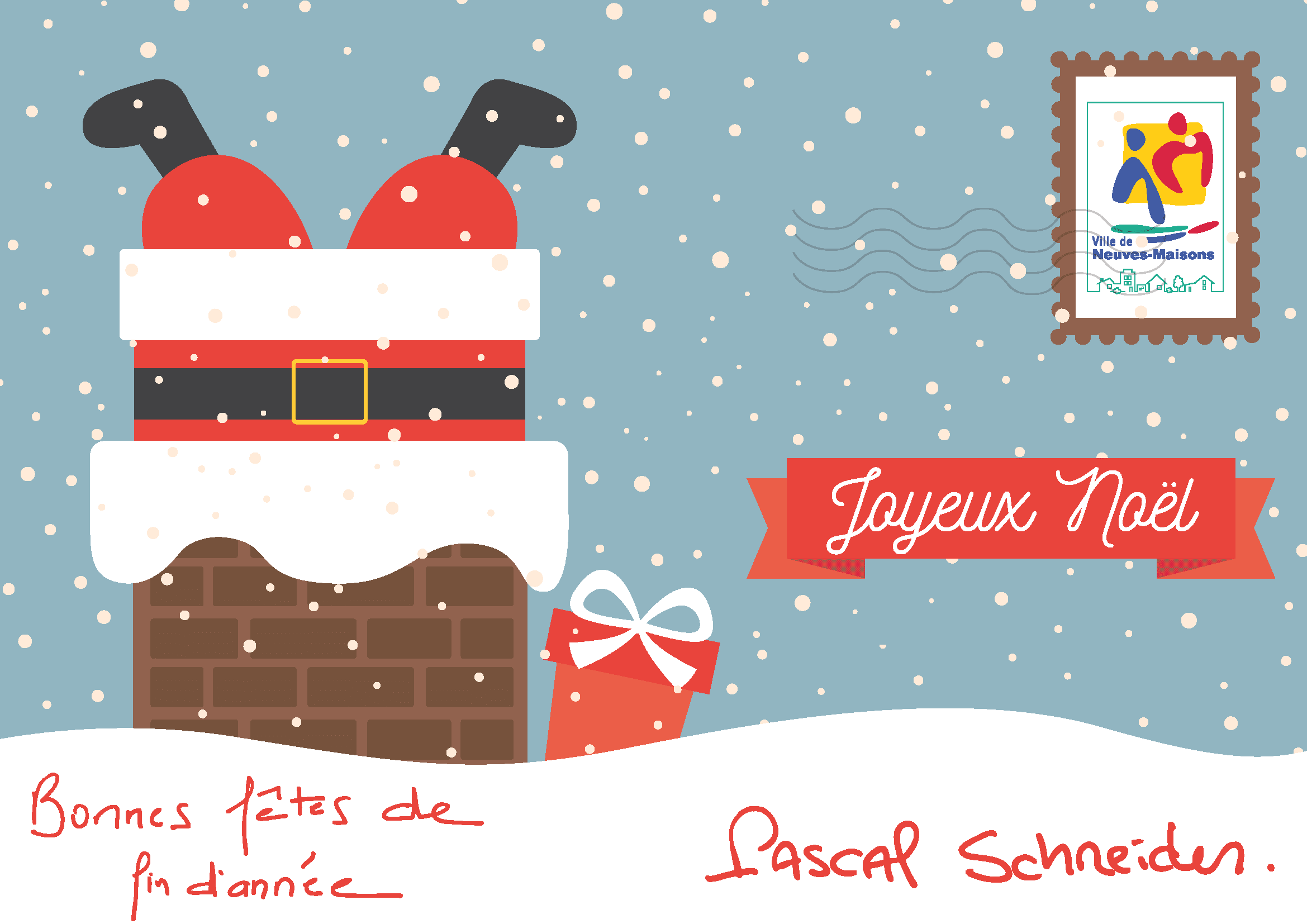 Un message spécial du Père Noël pour les enfants de Neuves-Maisons