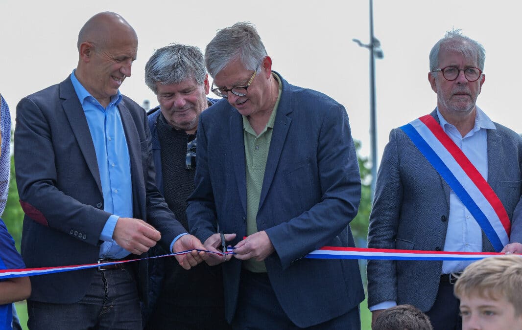 Inauguration du terrain synthétique