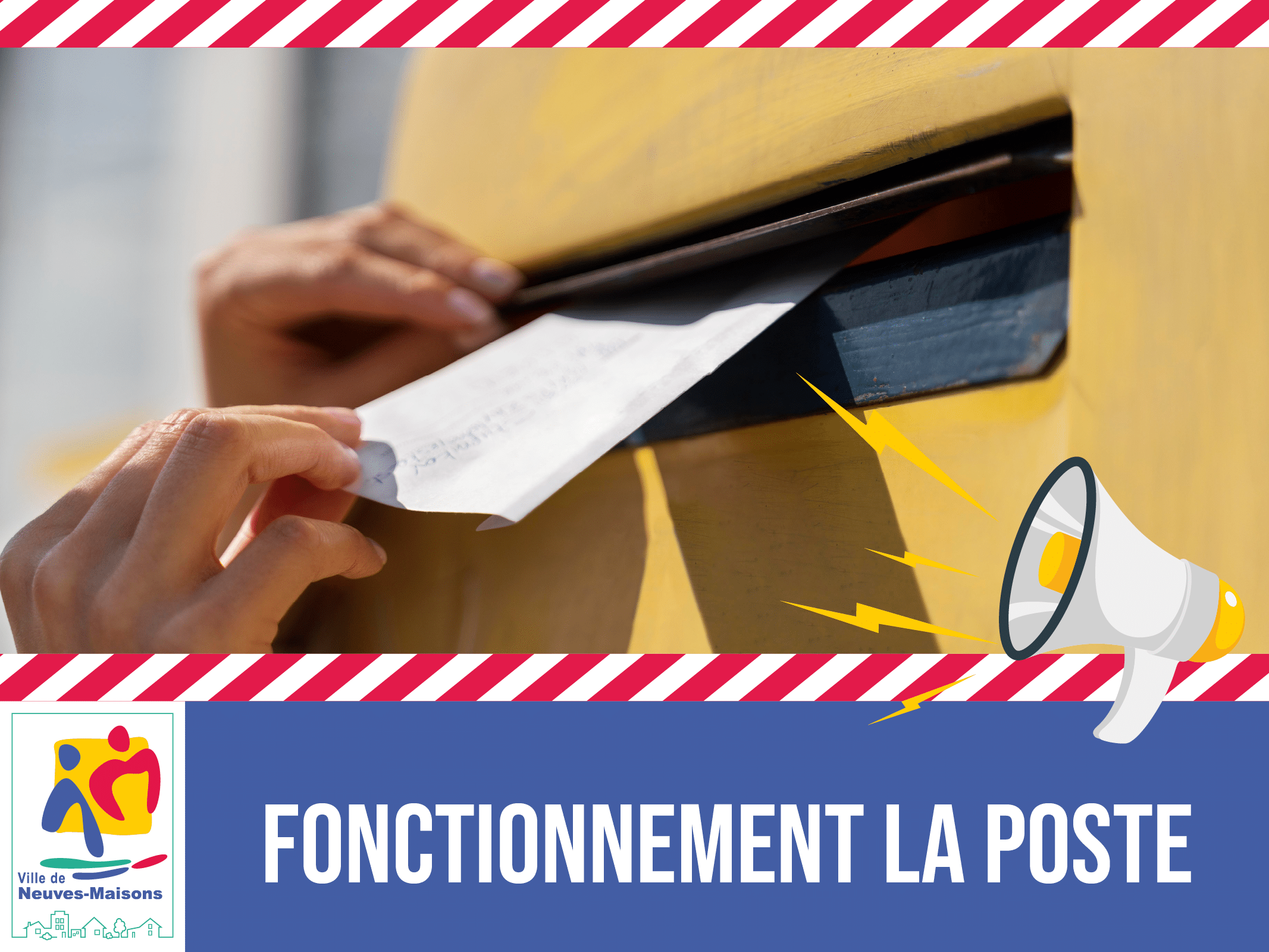 Fermeture temporaire – La Poste